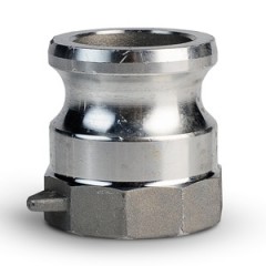 Камлоки алюминиевые серии А (ответная часть с внутренней резьбой)